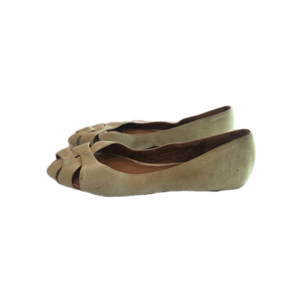 Lucky Brand Ballet Flats Women's Size 9M Green Good Condition